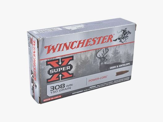 Winchester .308 Win. Power-Core 150grs / 9,7g