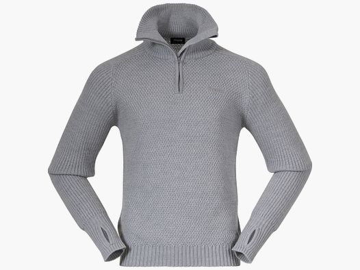 Bergans Ulriken Pullover Mężczyźni Magnesium Grey L