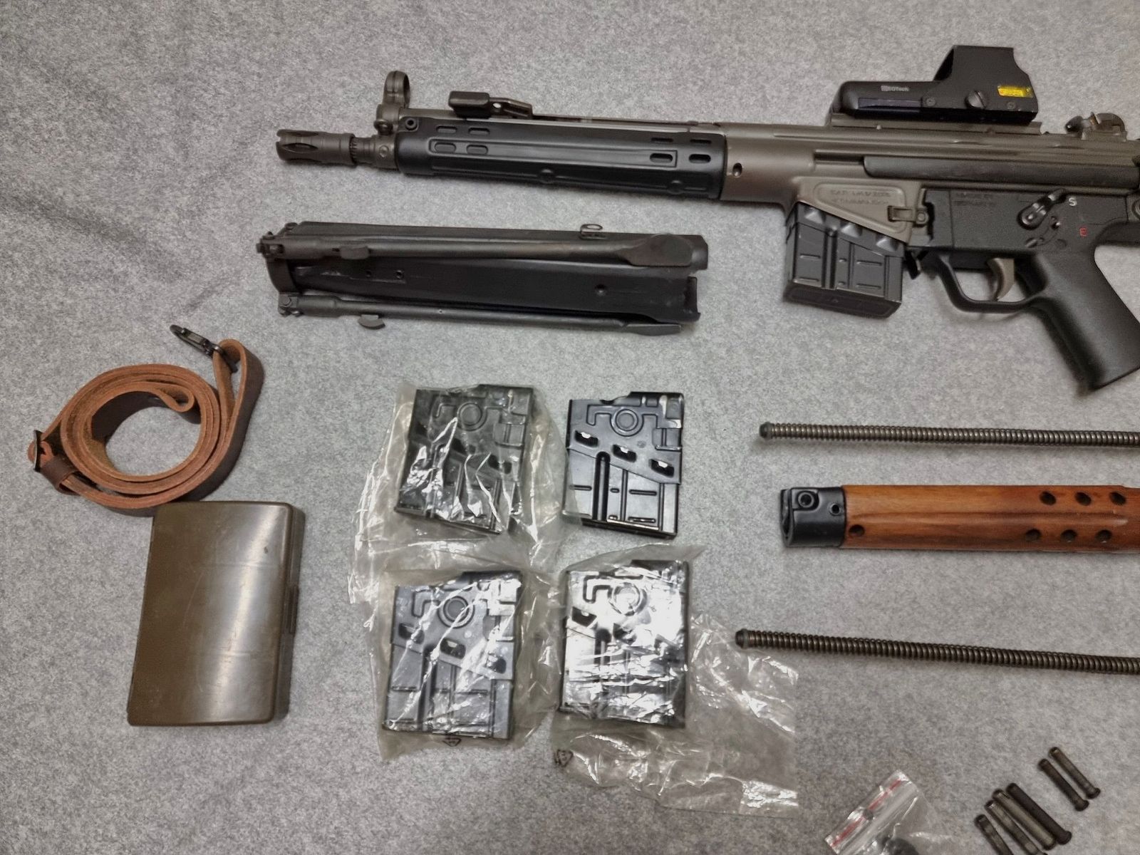 Schwaben Arms SAR M41 Kommando - jak Heckler&Koch G3K z dużą ilością akcesoriów! .308 Winchester - brak oficera