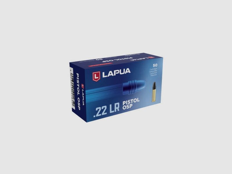 Munition .22 LR Lapua Pistol OSP Premium 2,6 g 40 gr