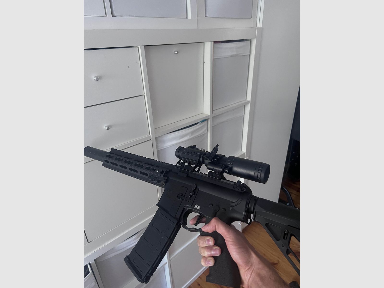 Lancer Blazer Gen3 10" Proline ETU (S)AEG, Black | Magnifer + Rotpunkt Visier