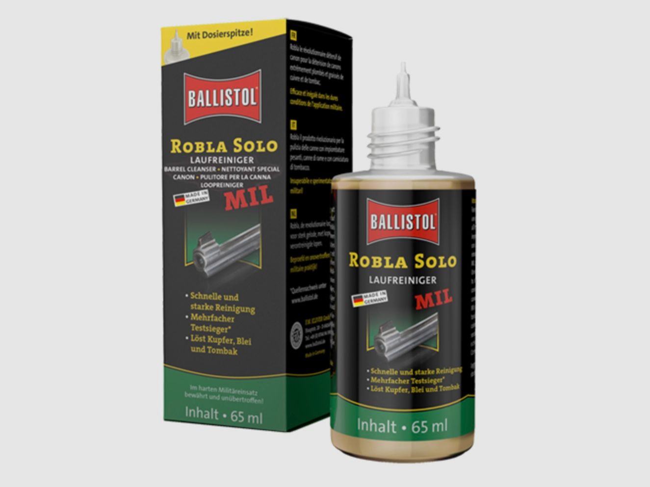 Ballistol Robla Solo MIL loopreiniger 65ml