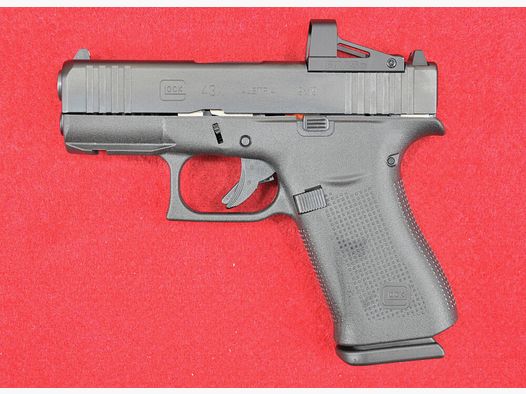 Glock 43x R/FS MOS inkl. RMSc Shield Red Dot 9mm Luger