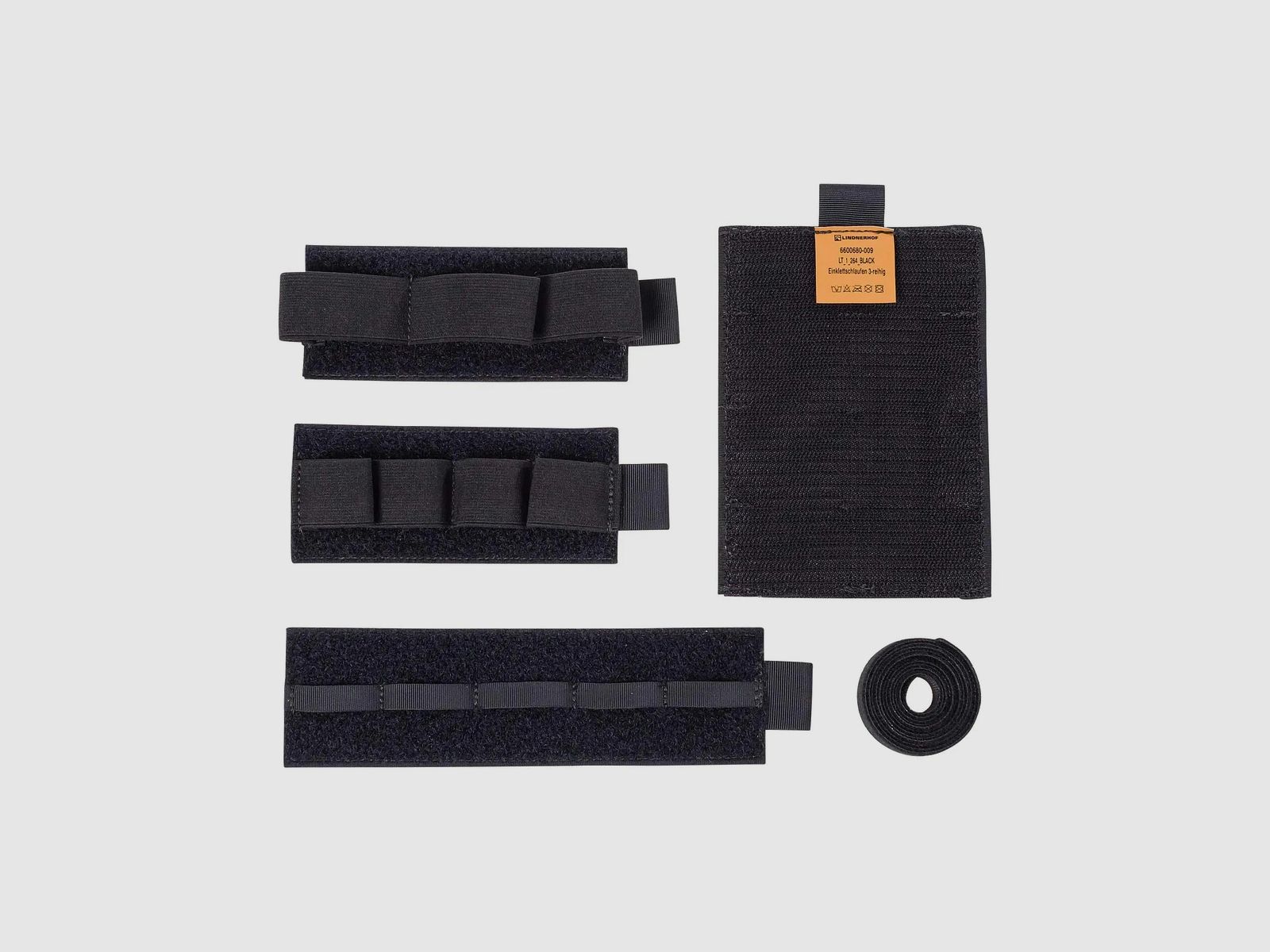 Lindnerhof Lindnerhof Adapter-Set klettbar 4-teilig LT128 schwarz