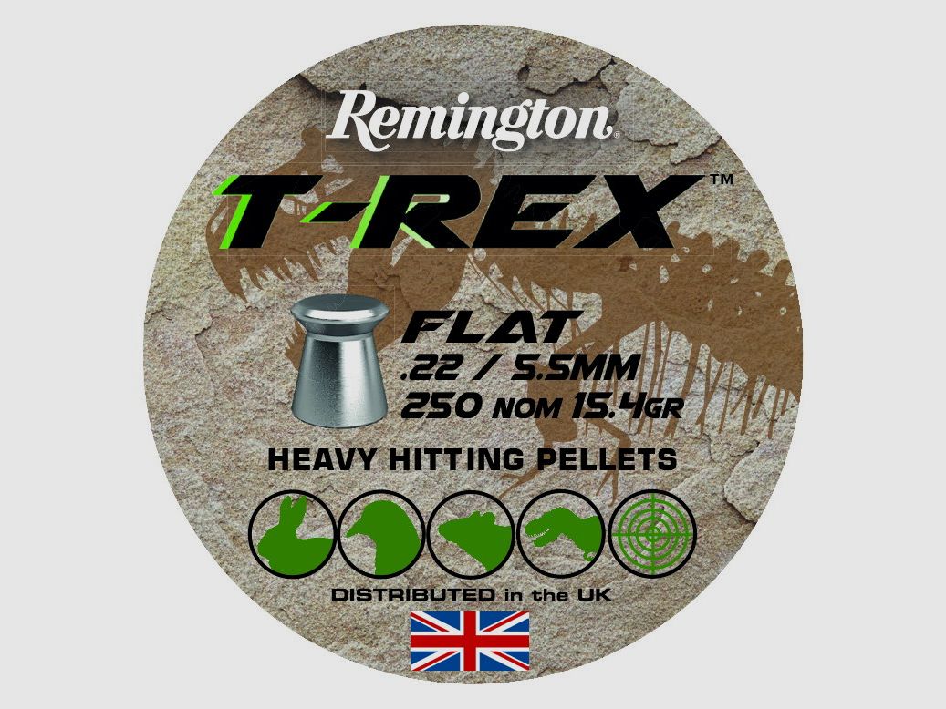 Remington T-Rex Flat Kal. .22 / 5,5mm, 250 Schuss