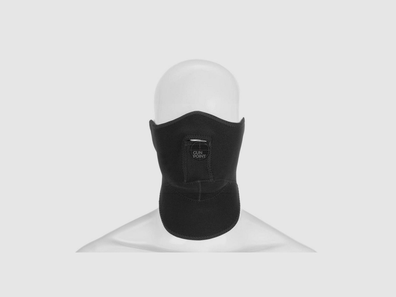 Invader Gear Neoprene Face Protector-Schwarz