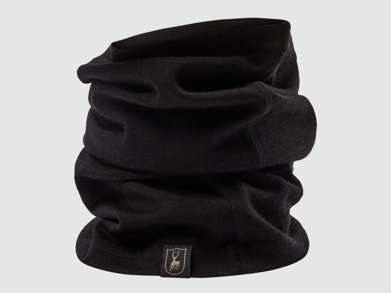 Quinn Merino-Halstuch Black Oak