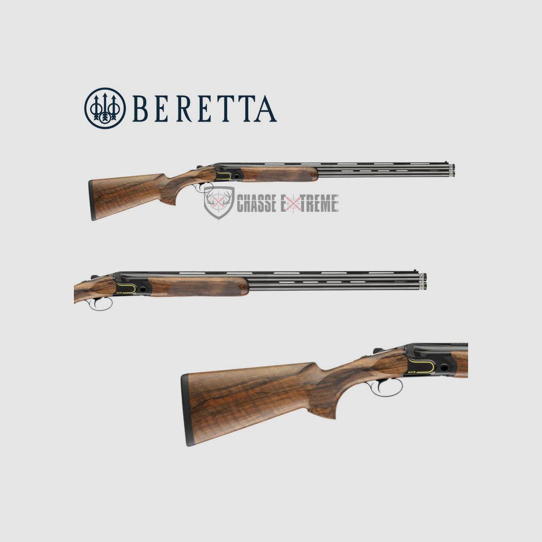 Fusil BERETTA DT11 Black DLC Trap Cal 12/70, image 1 sur 2