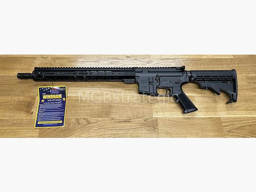 Windham Weaponry - halbautom. Büchse .223Rem RIFLE 16M4 SHAVED FRONT SIGHT - R16M4SFSMIT-16 - 15″ Windham Weaponry Aluminum M-LOK Free Float Handguard - 16" Lauf - Gewicht 2,88 kg ungeladen - System AR15 AR-15