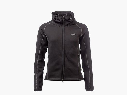 Arrak Powerfleece Dam Svart, 3XL