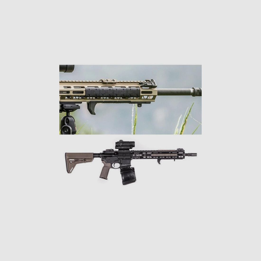 Osłony szyny M-Lok T2 różowe, zdjęcie 4 z 4
