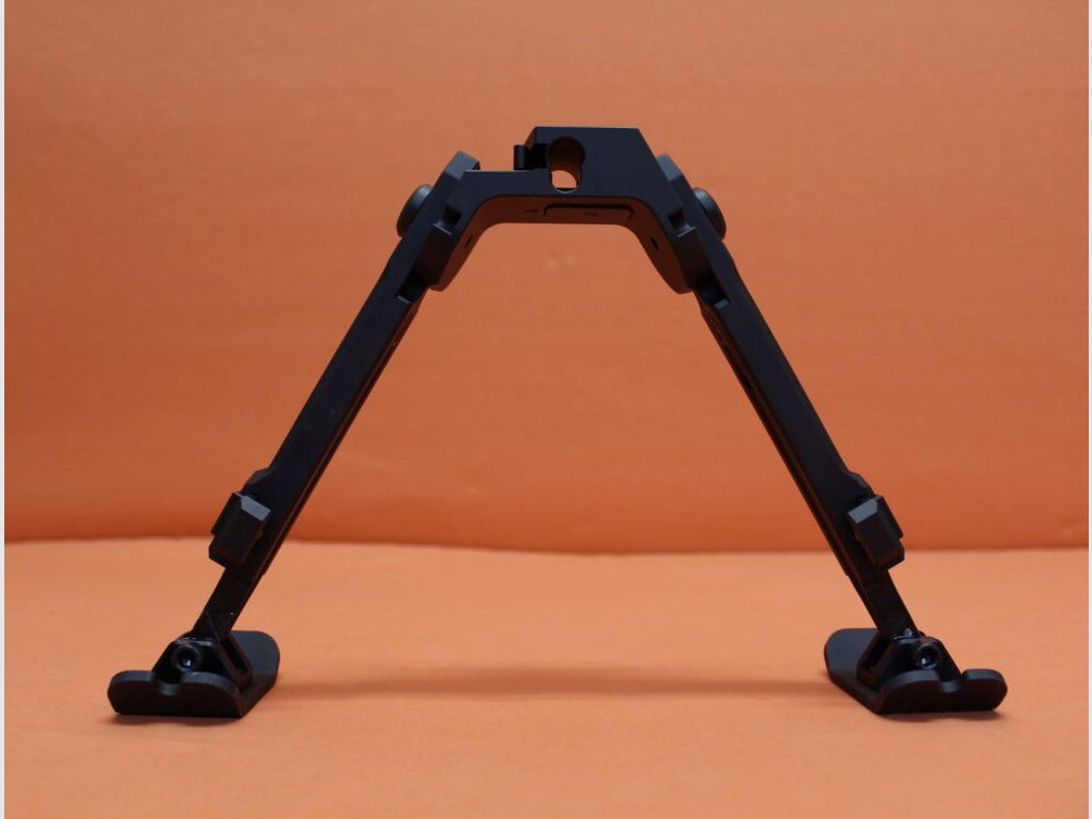 Fortmeier Fortmeier Zweibein H184 3-P 12:00 Höhe ca. 184 - 235mm Alu schwarz mit Rastenverstellung und Kufen