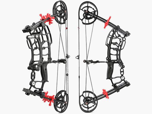 Compoundbogen - 40-65 lbs - Stahlkugeln oder Pfeile verschiessbar