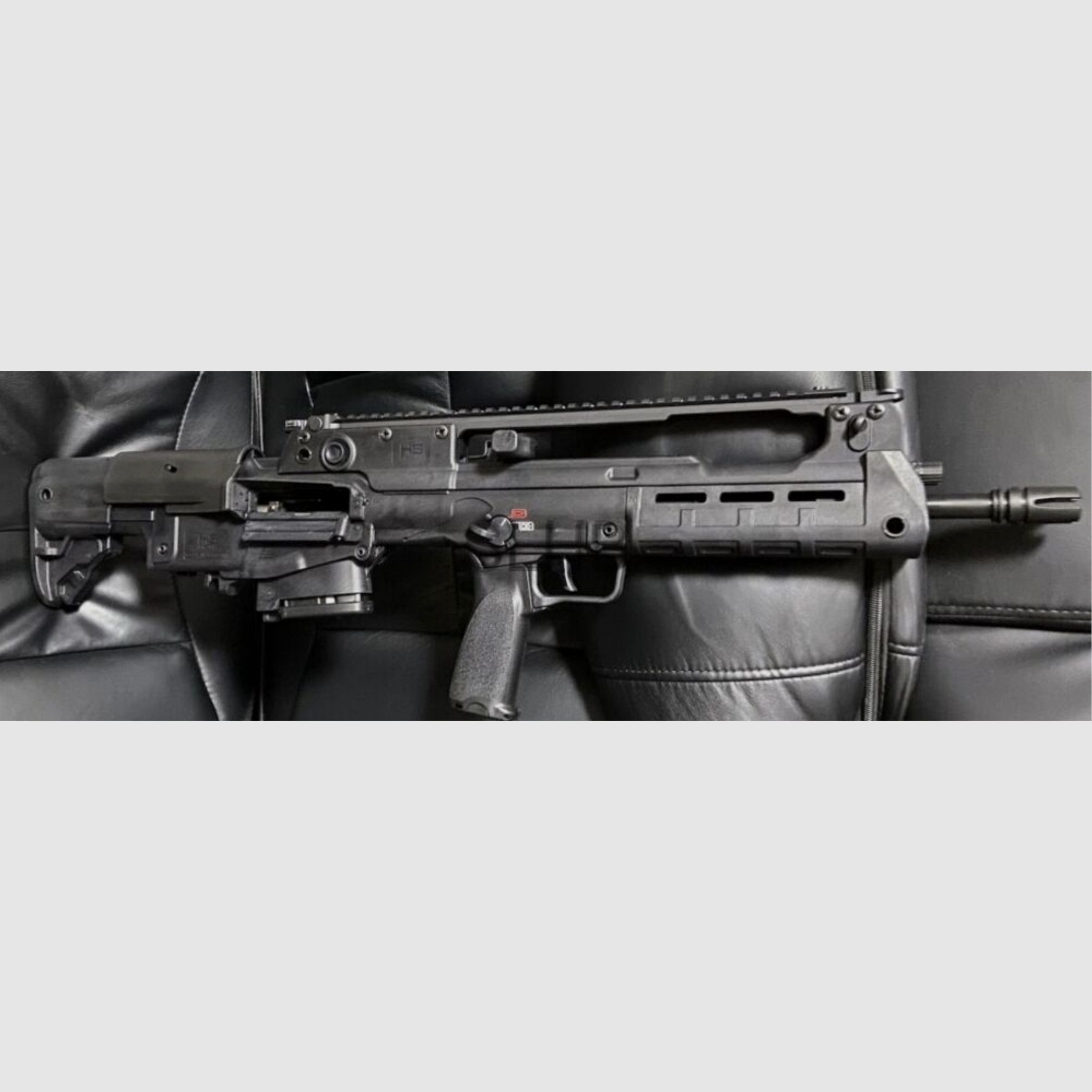 HS VHS 2s komplett mit AR15-Magazinadapter, 3 Magazinen und Koffer