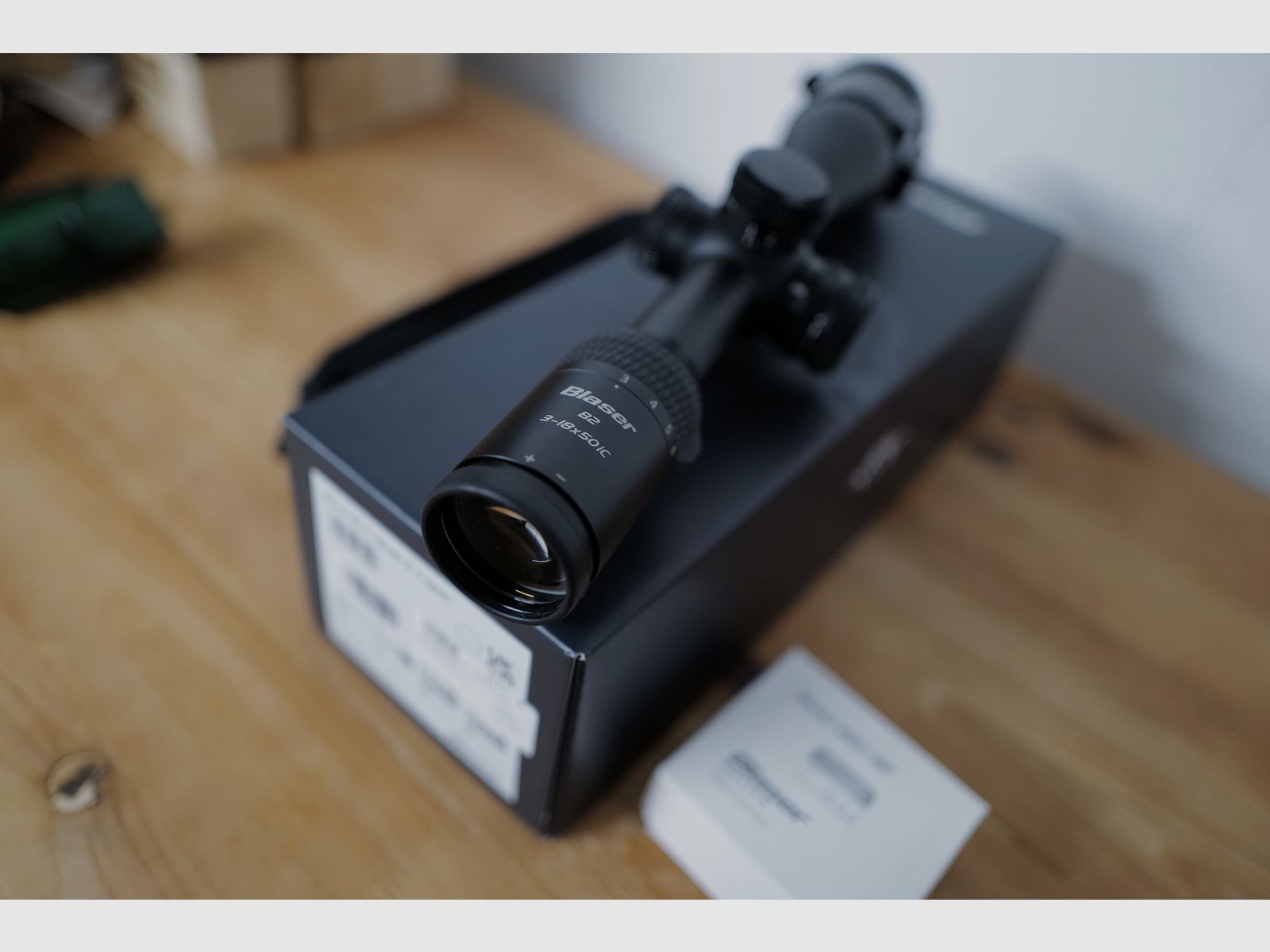 Blaser B2 3–18x50 iC QDC+ | Zeiss-Schiene | OVP | Rechnung