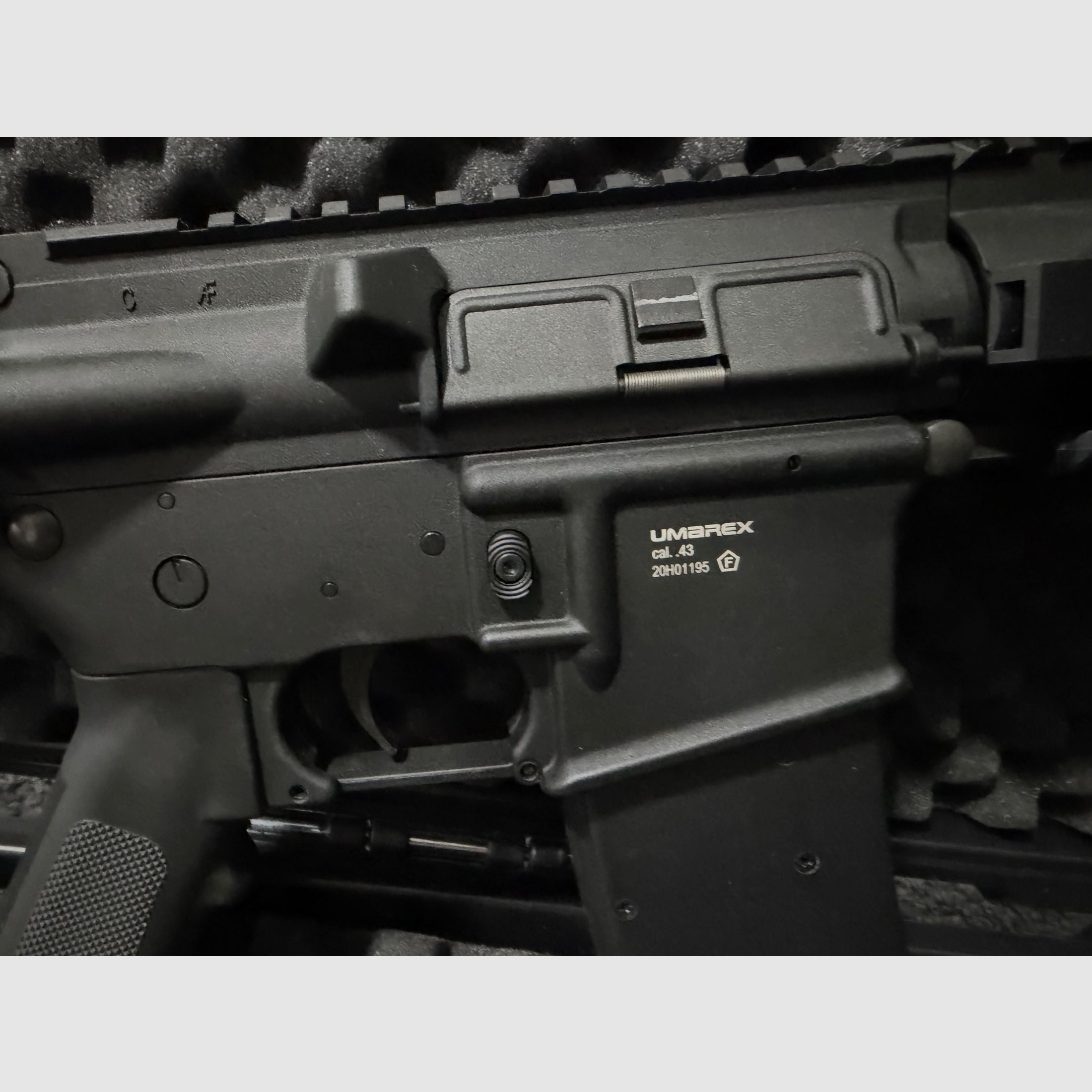 T4E TM4 RIS Paintball Umarex Kal. .43 - schwarz TOP, Bild 3 von 6