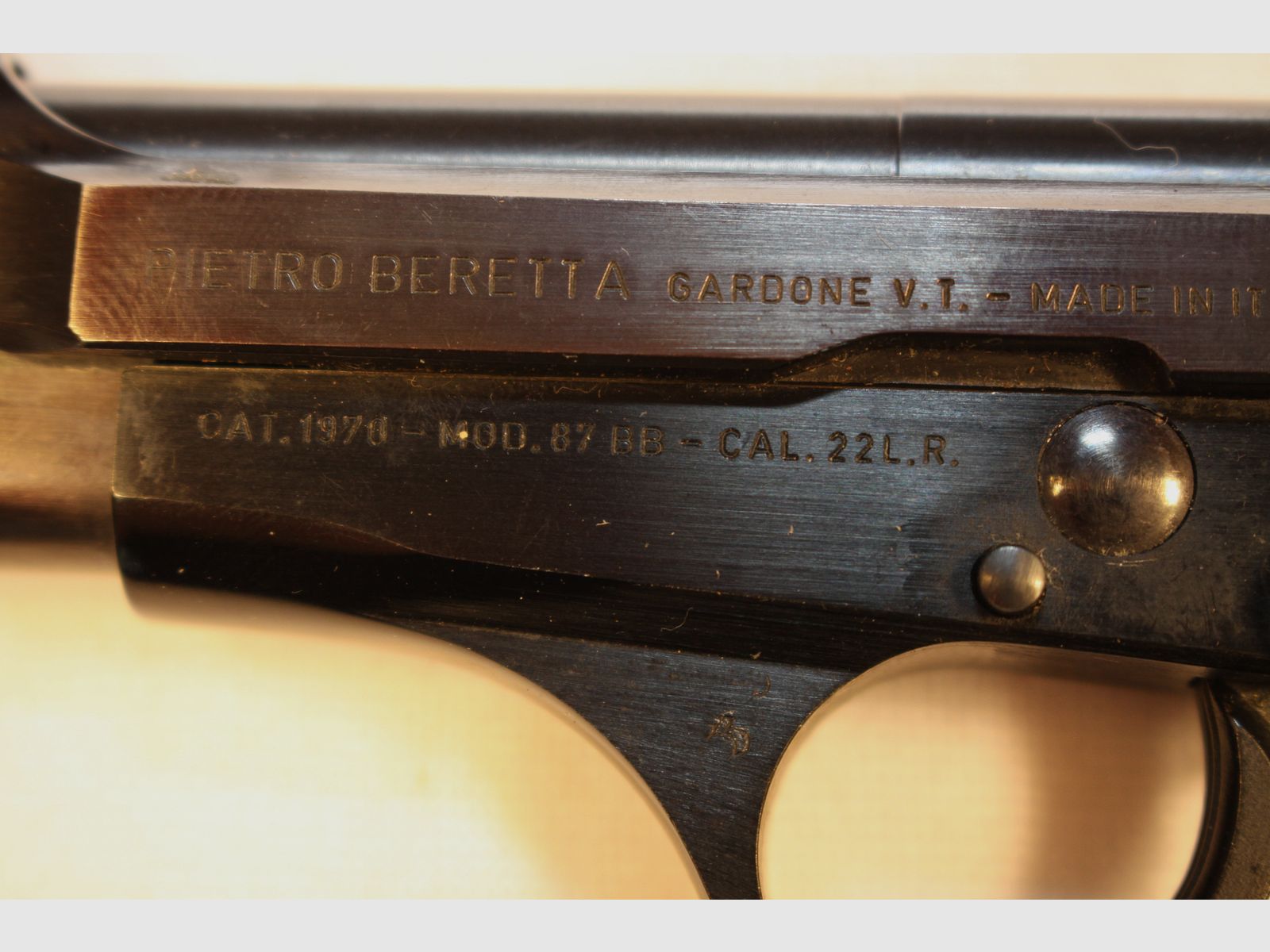 Beretta Model  87 BB im Kaliber .22lr.