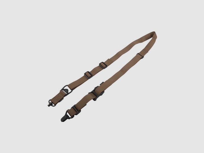 MAGPUL MS3 Gen2 Pasek jednopunktowy/dwupunktowy z prostym QD do karabinu, Coyote, zdjęcie 3 z 8