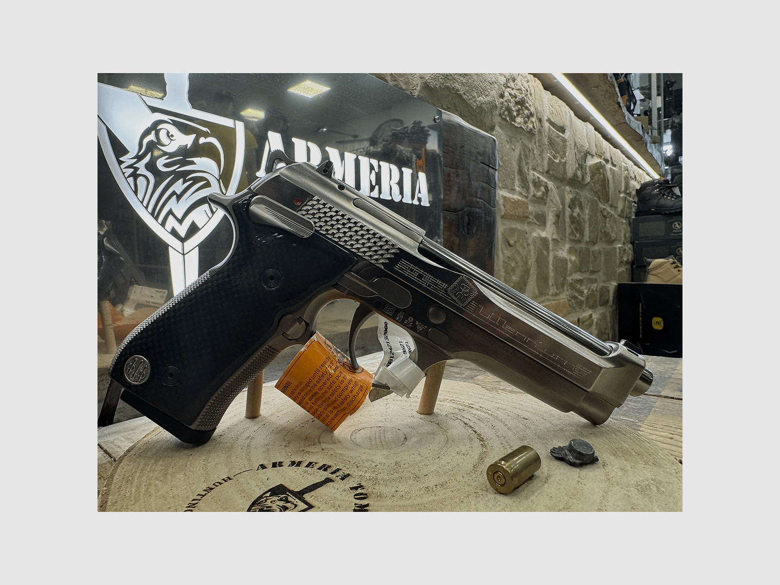 NUOVA – PISTOLA – BERETTA MOD. BILLENNIUM SERIE LIMITATA cal. 9×21, immagine 4 di 9