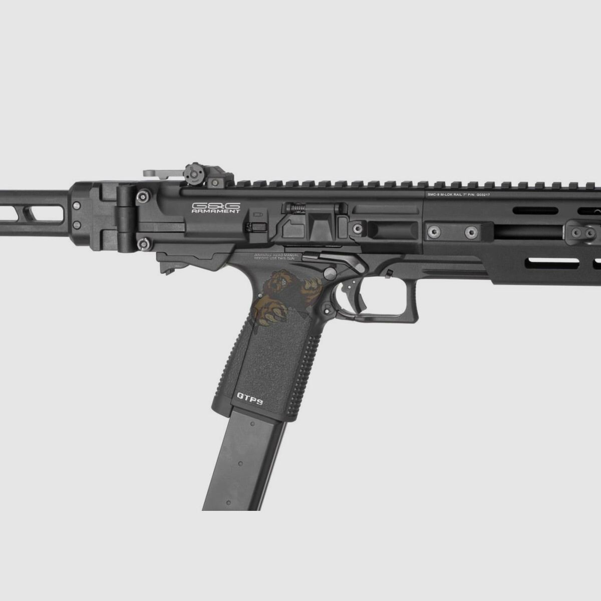 G&G SMC9 GBB in schwarz Airsoft Frei ab 18 - GBB -F-