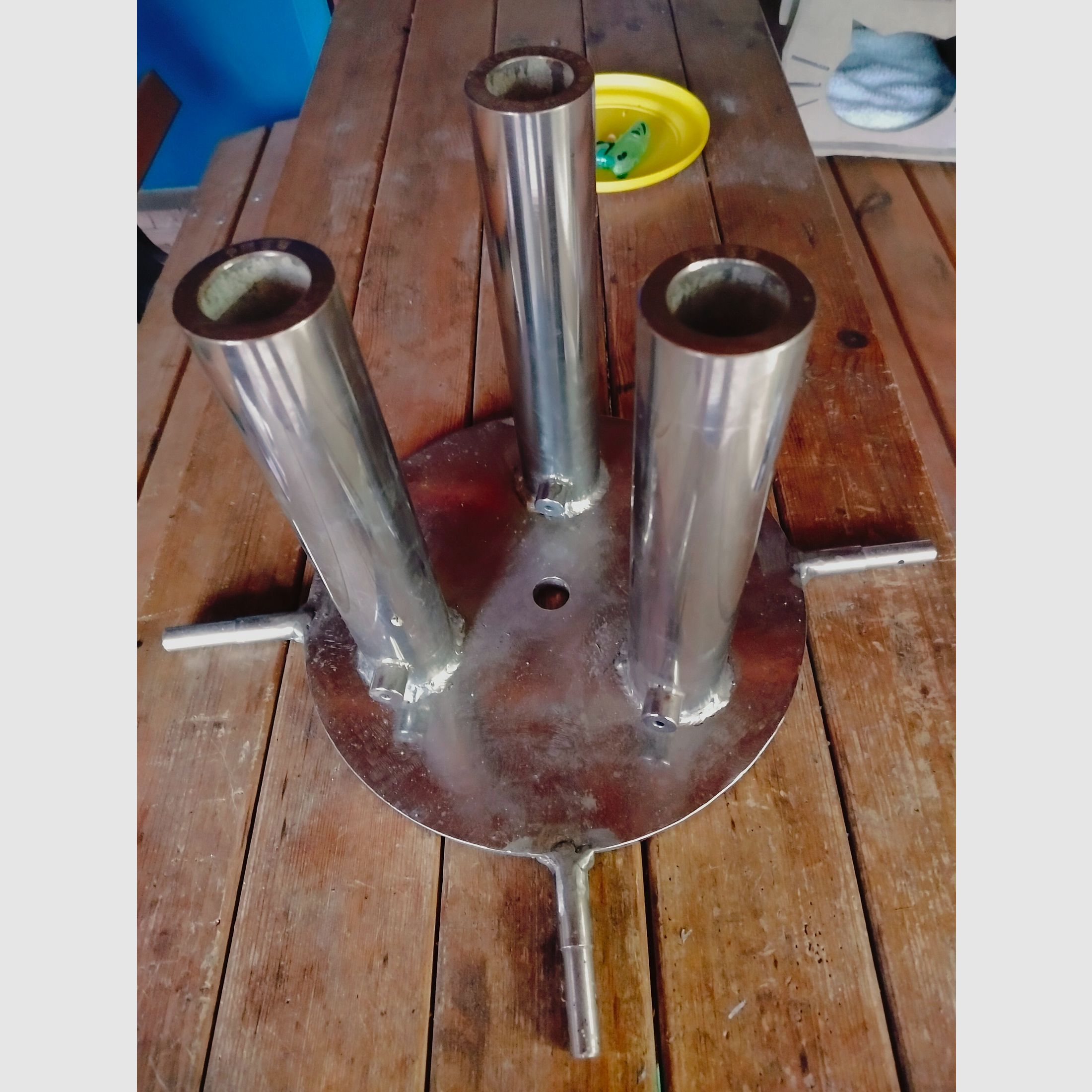 Standböller acciaio inox V2A 3x 40mm Böller, immagine 3 di 4