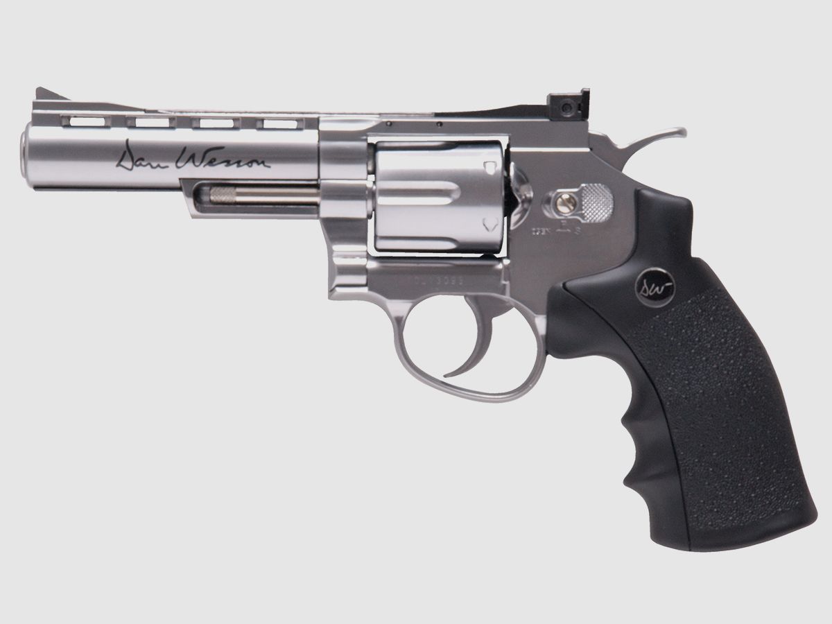 Dan Wesson 4'' Argento 6mm - Airsoft Co2 Non BlowBack