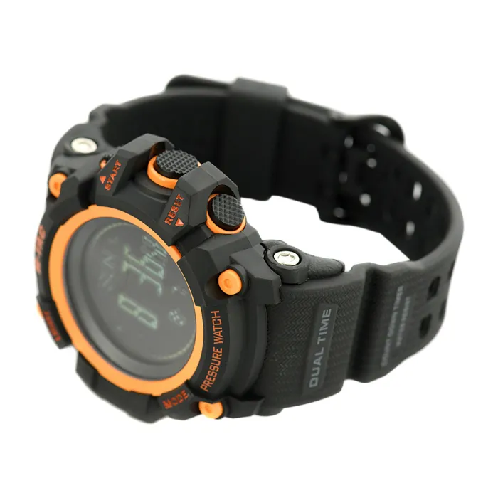 M-Tac® Taktische Uhr Adventure Schwarz/Orange, Bild 2 von 7