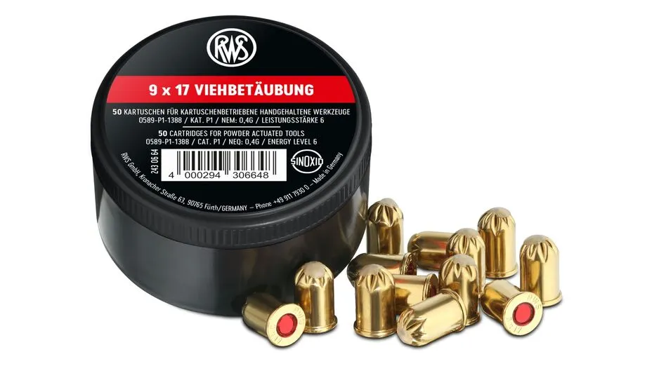 RWS VIEHBETPAT 9×17 ROT DO 50