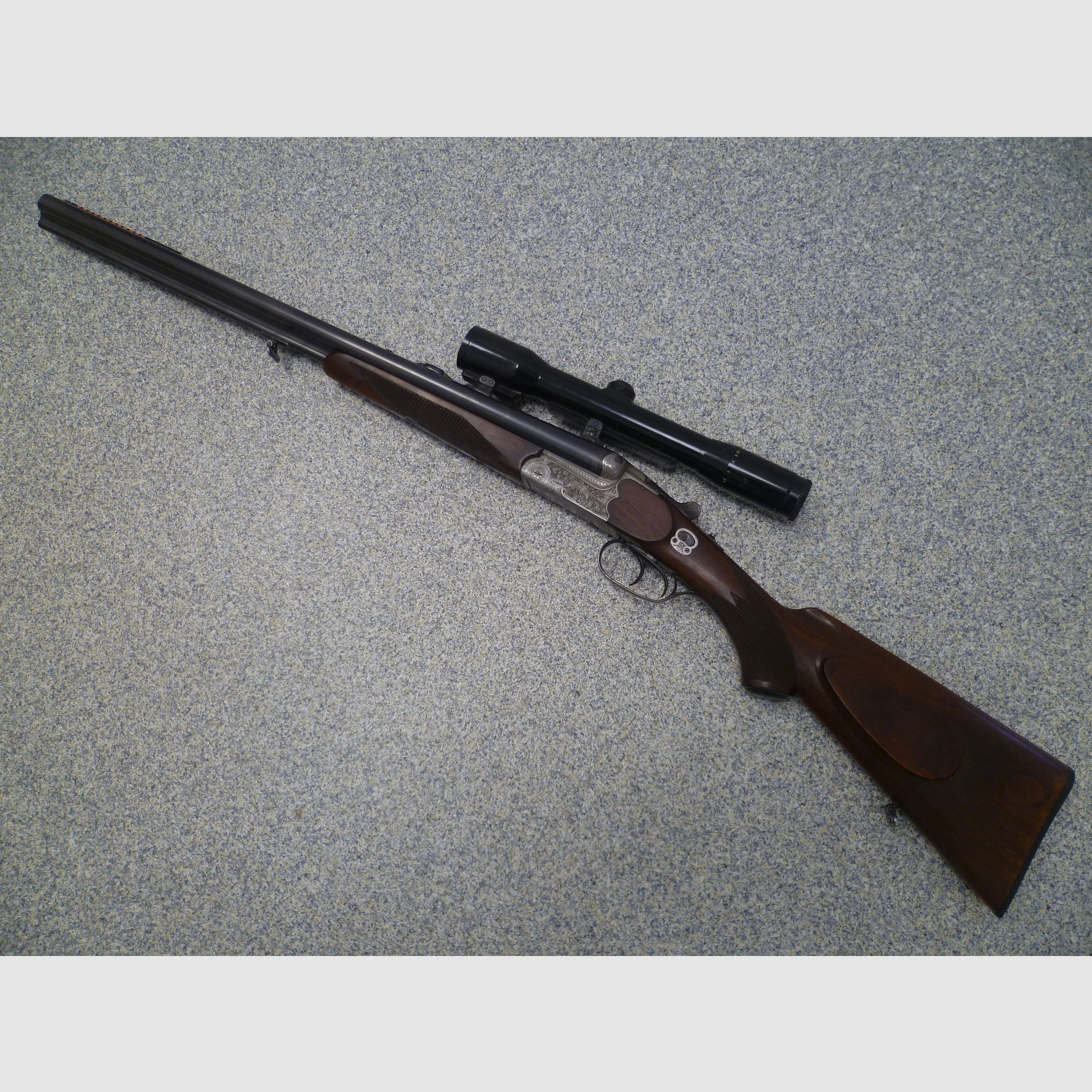 Perforación Suhler Jagdhütte / Simson Suhl 16/70 y 7,57R