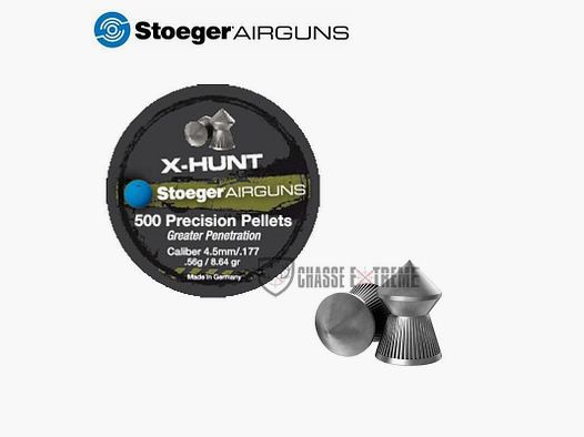 500 Diabolo STOEGER AIRGUNS X-Hunter Kal. 4,5mm Stożkowy