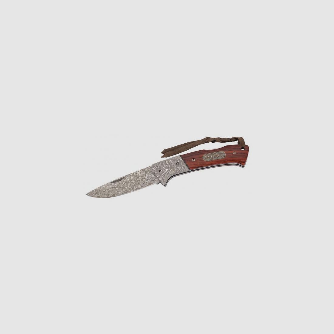 Herbertz-Jubiläums Taschenmesser Damaszenerbacken Cocobolo