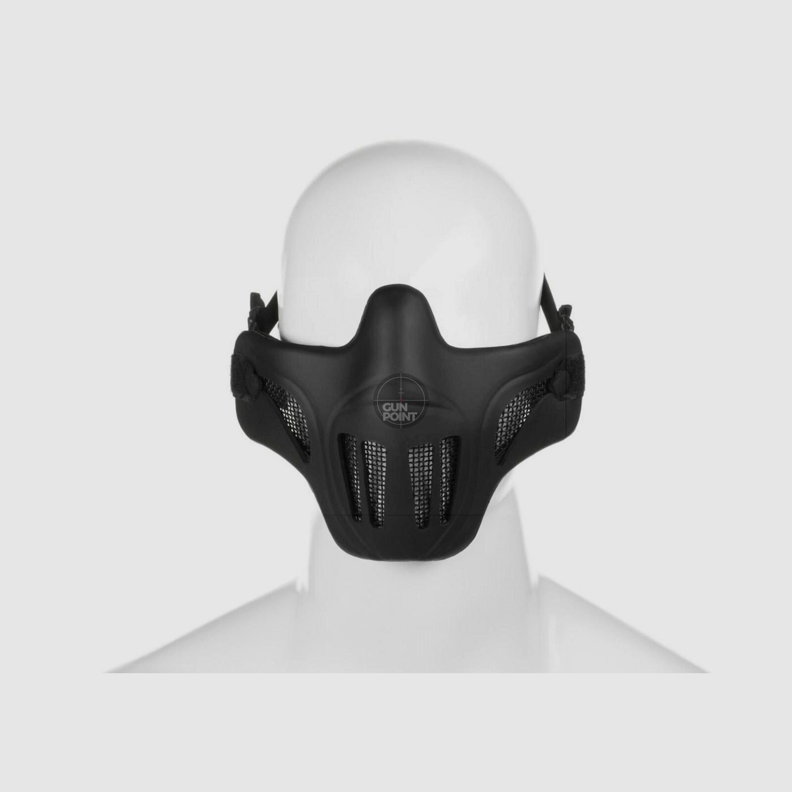 Big Dragon Ghost Recon Mesh Face Mask-Schwarz