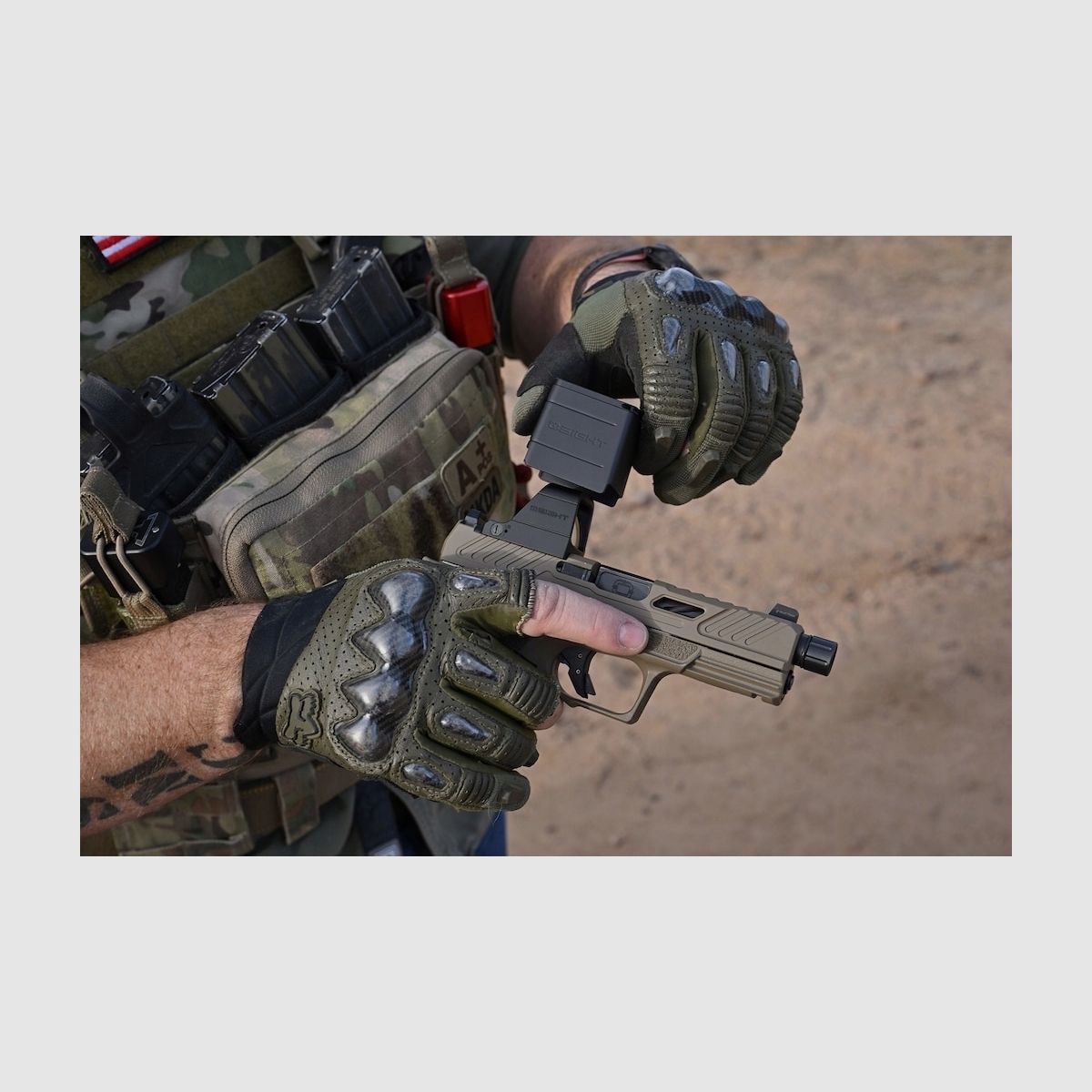 KOLIMATOR OLIGHT OSIGHT X 3 MOA RED DOT & 32 MOA CIRCLE, zdjęcie 4 z 10