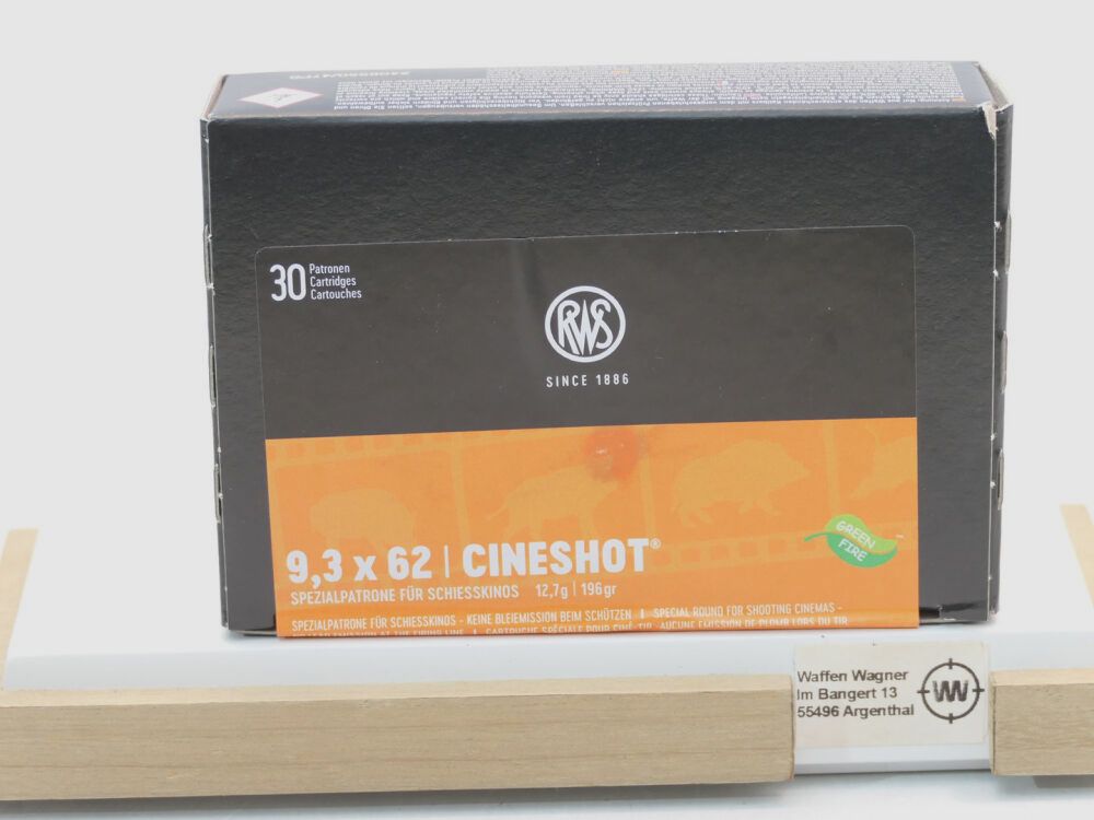 RWS Cineshot 12,7g/196gr á30