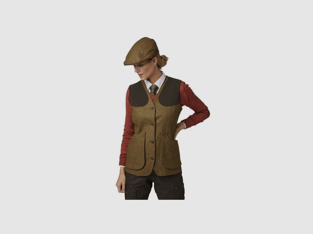 Chevalier Damen Tweed Schießweste Hawick Braun