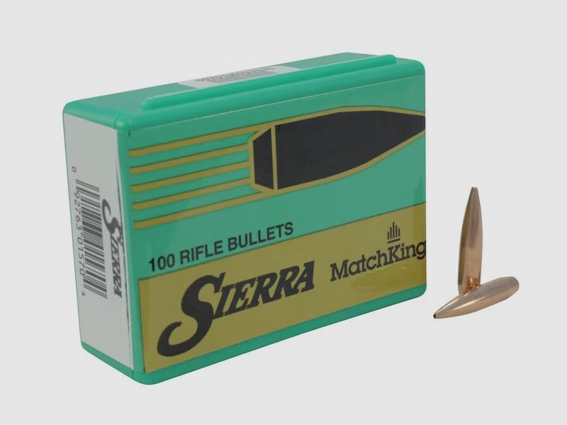 Proiettile Sierra 6mm/.243 107GR HPBT Match 100 Pezzi