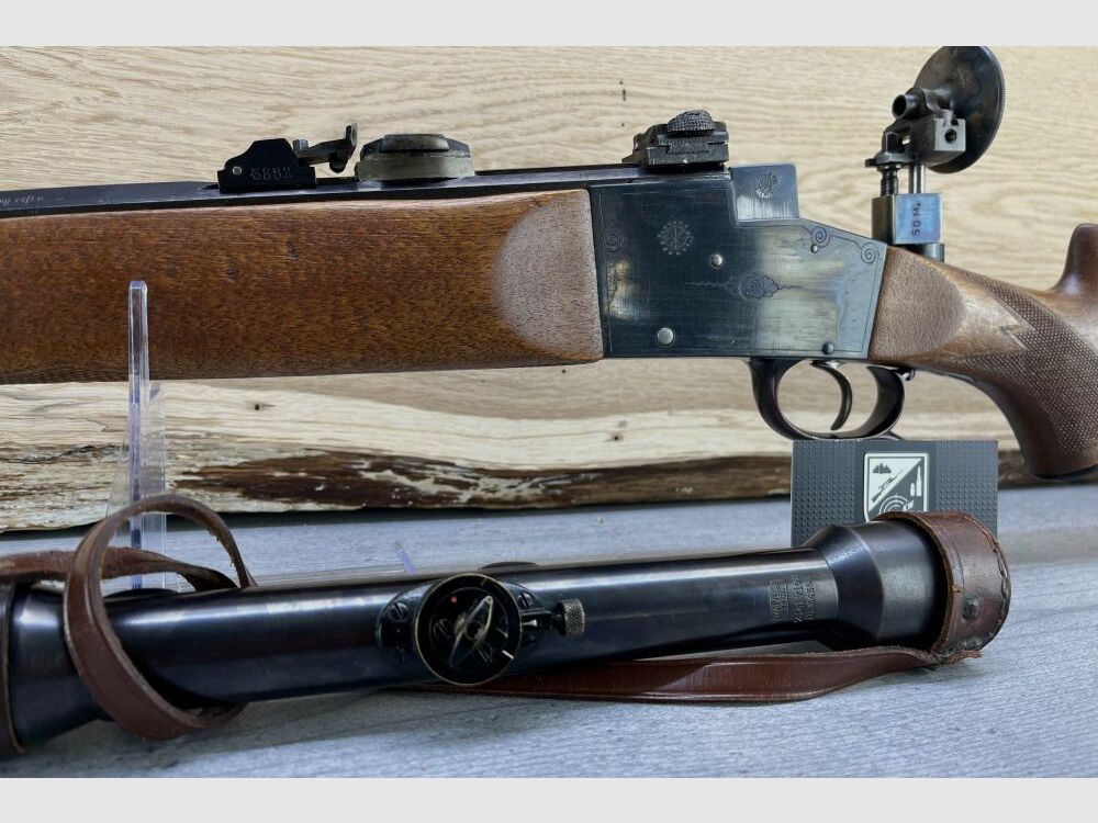 Fusil à bloc vertical - Fritz Langenhan Mod. 1936 + lunette Zielvier et .22lr