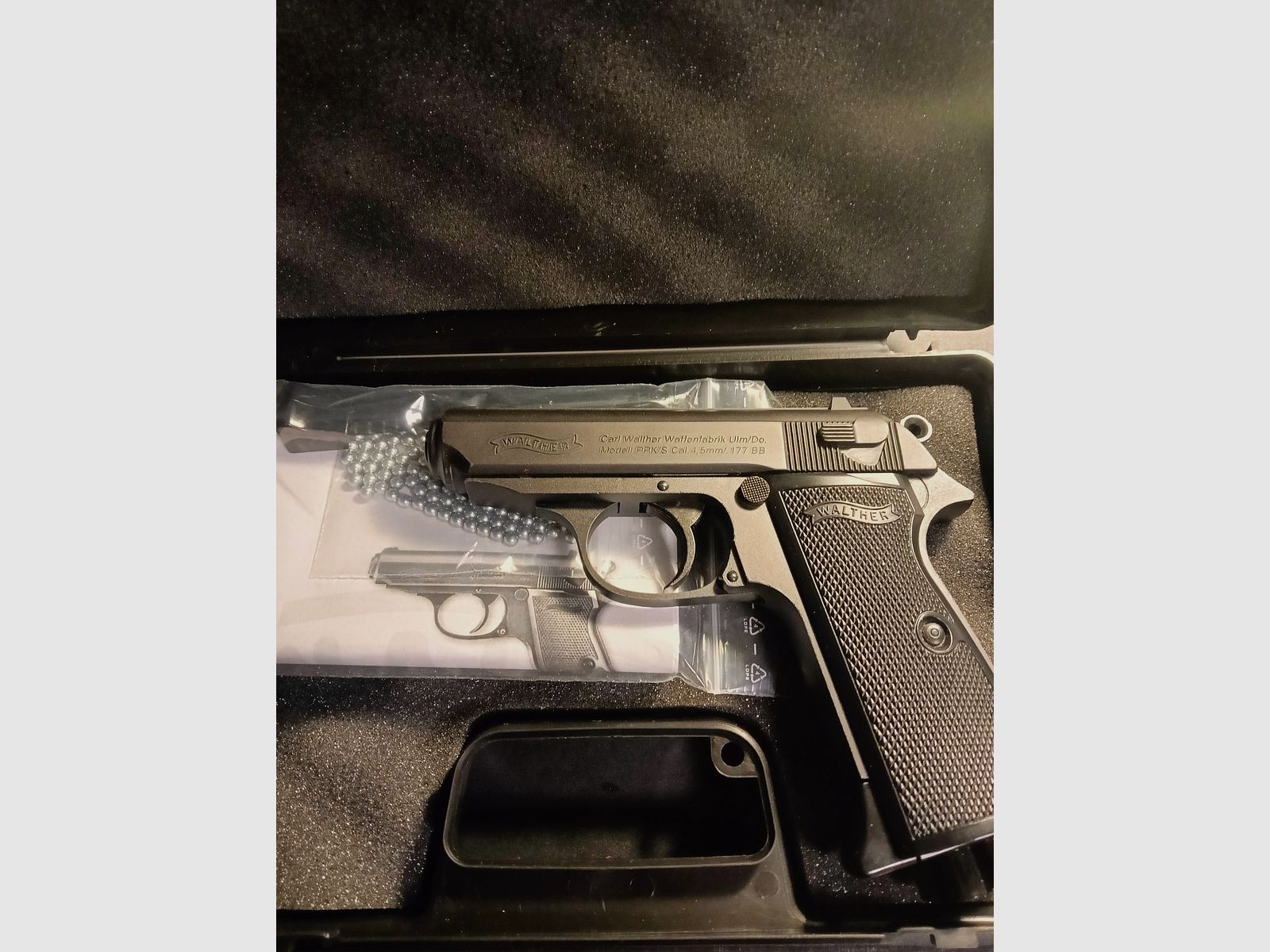 Umarex Walther PPK/S CO2, 4,5mm BB Blowback, SPEDIZIONE GRATUITA!, immagine 14 di 14