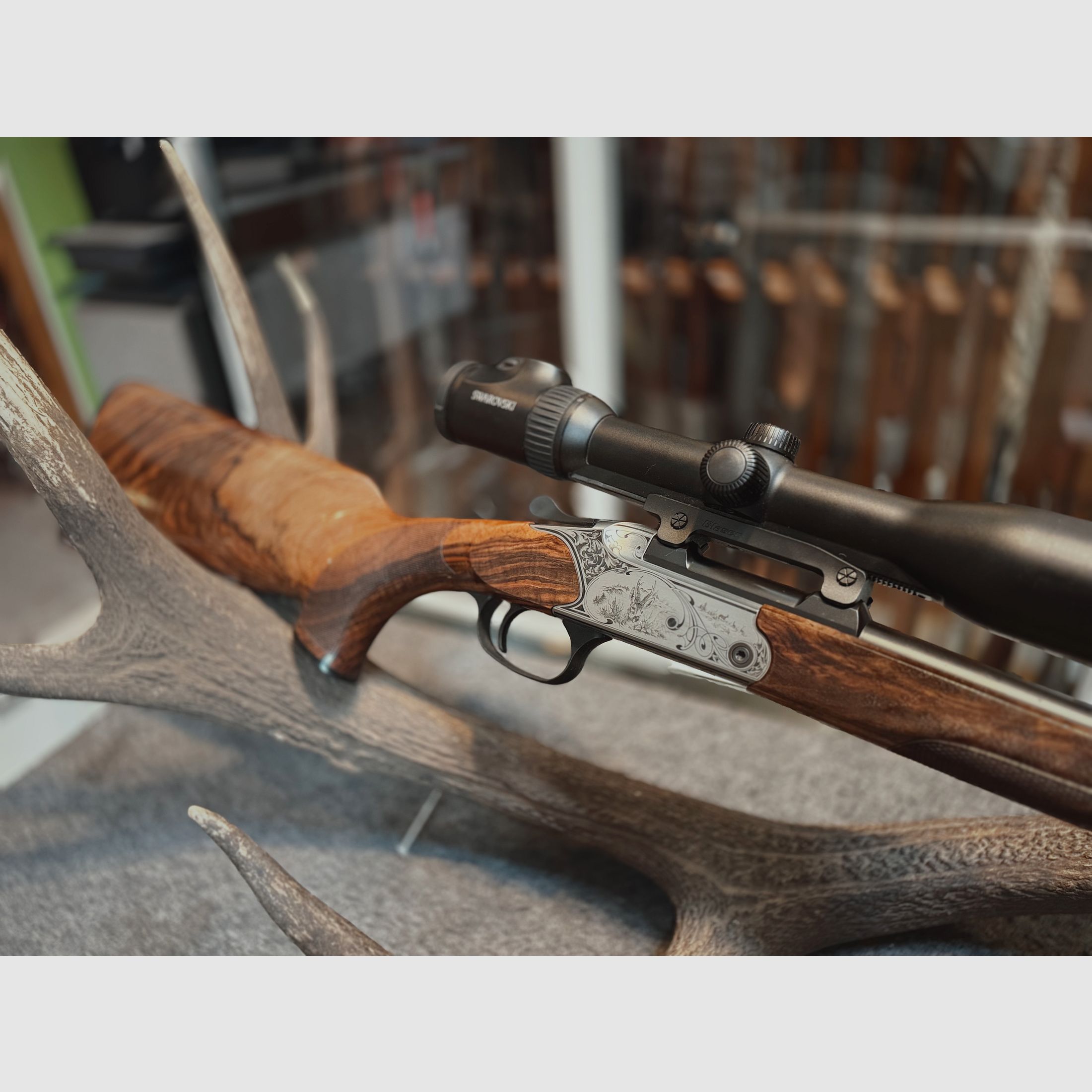 Blaser K95 Luxus – Cal. .308 Win. | Classe de bois 6 | Swarovski Z6i | Hausken 224 Lite