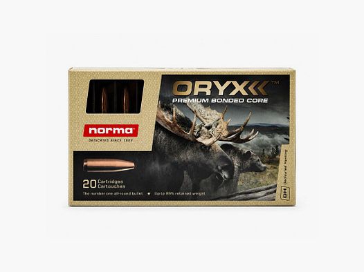 AMUNICJA 338 WIN MAG NORMA ORYX 14,9g/230gr