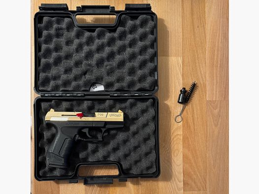 Umarex 312.02.17 P99 Édition Or 9mm P.A.K. Pyro