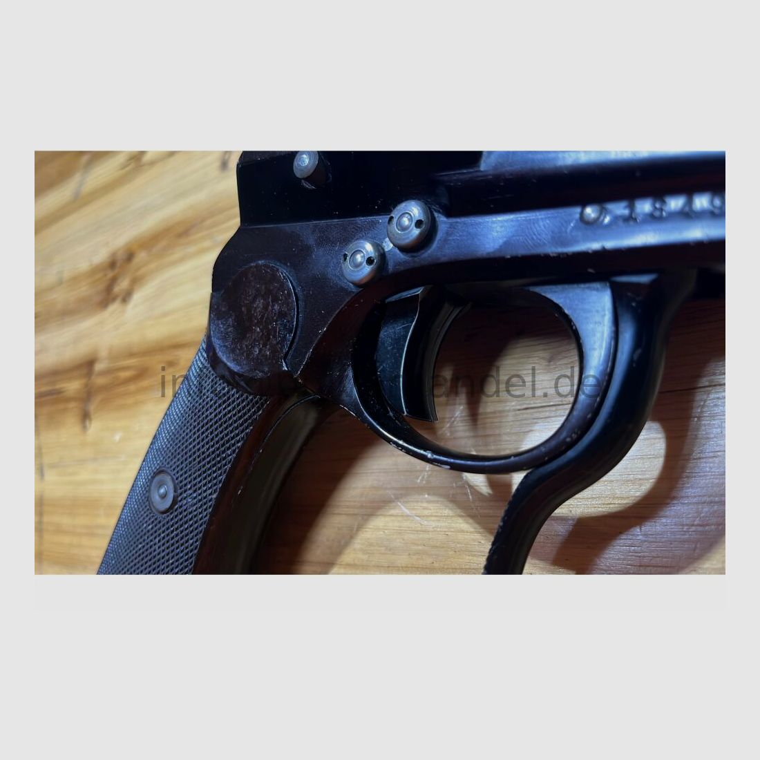 fzs Doppelläufige Fliegerleuchtpistole L Original Wehrmacht Luftwaffe Kaliber 4(Signal)