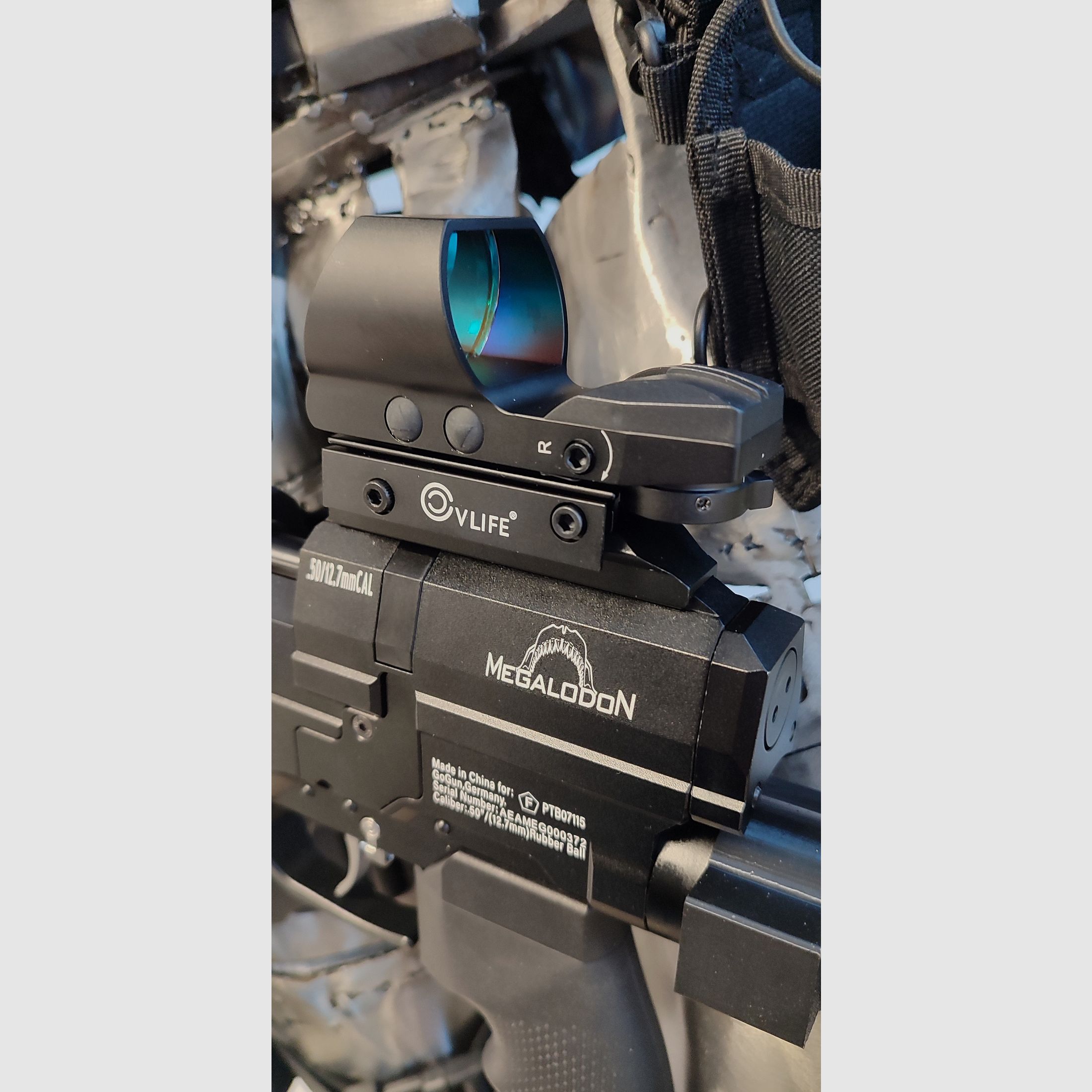 Luchtgeweer AEA Megalodon F-serie 7,5 Joule Nieuw! + Wapen tas!