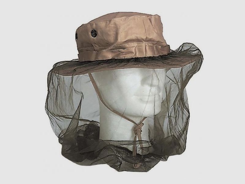 Mil-Tec US Mosquito Head Net with Elastic Band