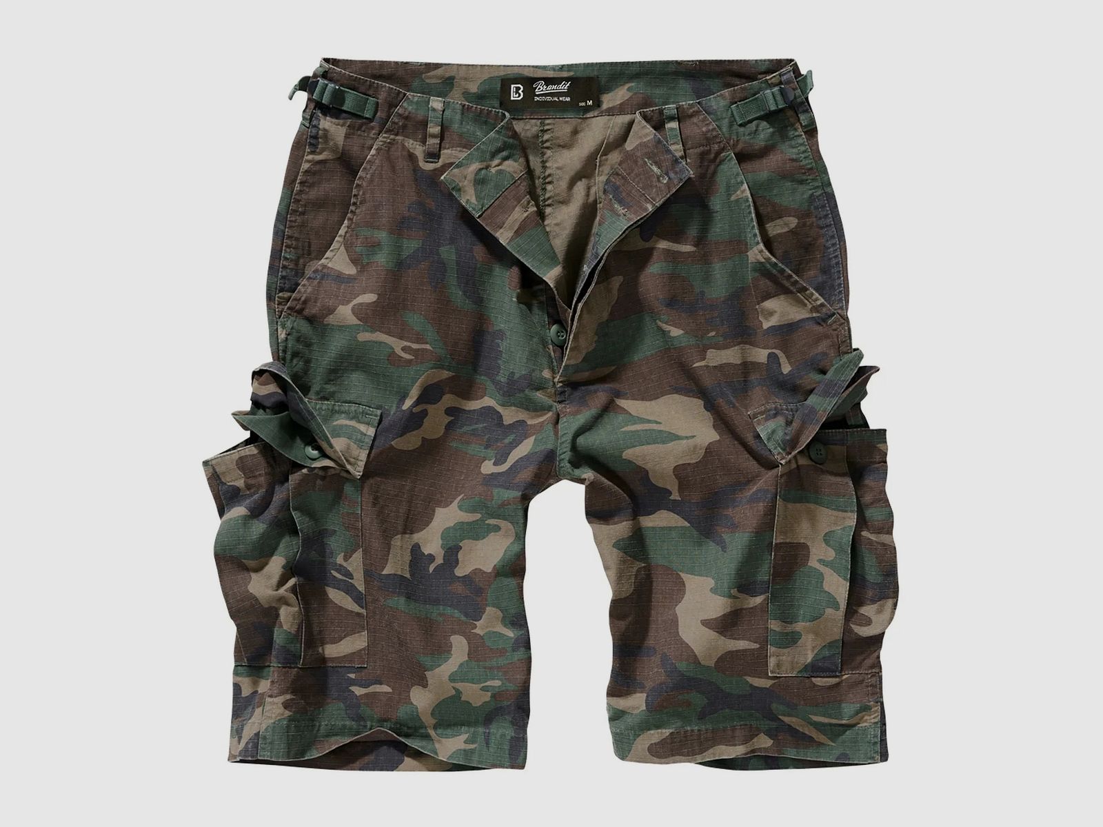 Brandit Brandit Shorts BDU Ripstop woodland