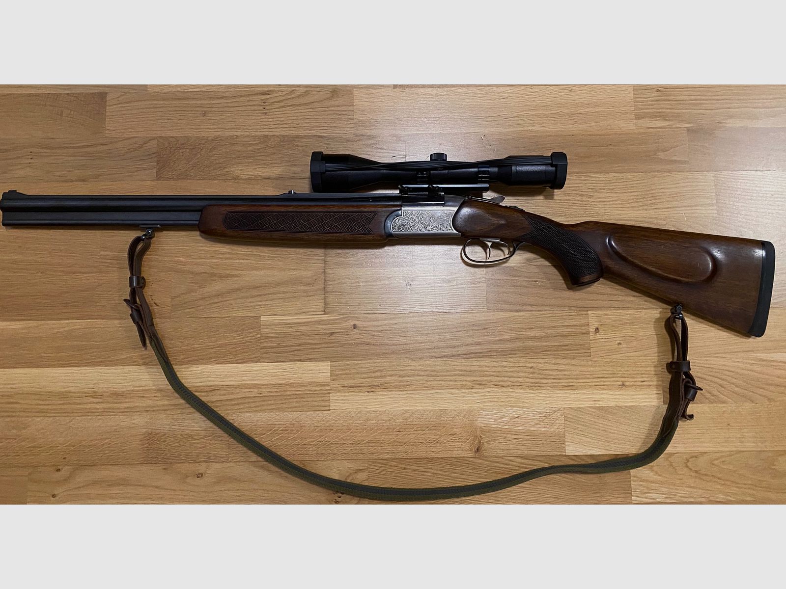 Bockbüchsflinte Brünner CZ 5,6x50R 12/70