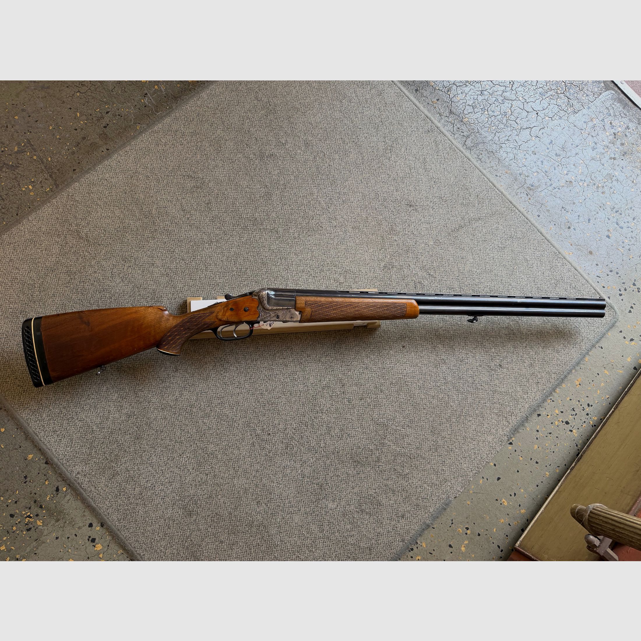 Heym double-barrel shotgun with ejector 16/70