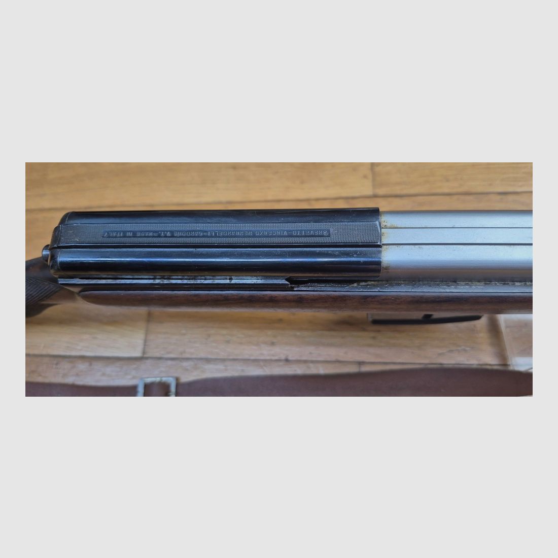 Bernardelli « Semiautomatico » Modell 1947 – Kal. 12/70 – Erste italienische Selbstladeflinte – Abnehmbares Magazin 2+1 – Polychoke Hartford – Kategorie B – Seltenes Modell, Bild 20 von 33