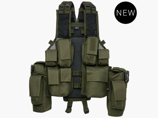 Brandit Tactical Vest Oliv – Taktische Weste