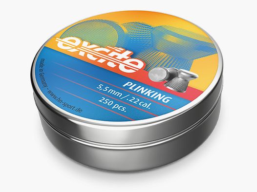 H&N EXCITE PLINKING FLATHEAD DIABOLO - 5.5MM - 250 PIECES